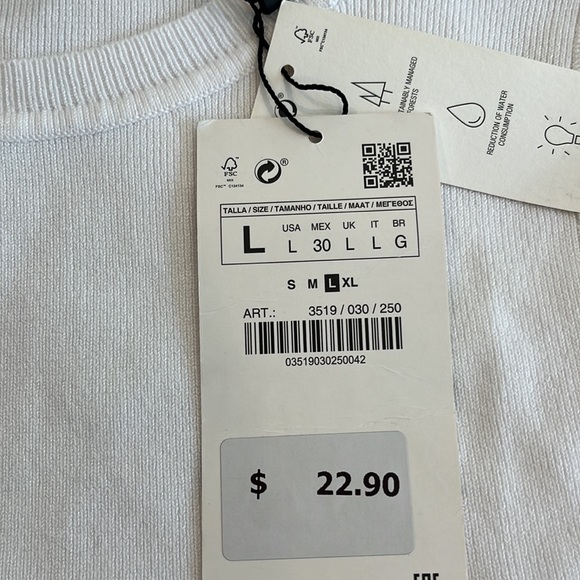 Zara cropped top - Picture 4 of 4